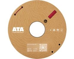 ATA® PLA 2.0 Coral Pink SP | PLA 3D Printer Filament - 1.75mm - 1 KG PLA Spool - Diameter Consistency Insights (DCI) - European Made Filament