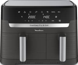 Moulinex Dual Easy Fry EZ905B20 - Dubbele Airfryer - 8,3L — thumbnail 1