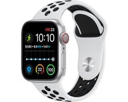 Royal Supplies RF-93 - Smartwatch - Smartwatch Dames - Smartwatch Heren- Screenprotector- Wit/zwart