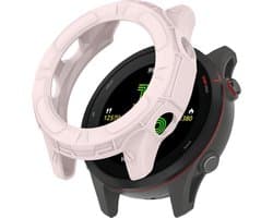 Strap-it TPU case - bescherm hoesje geschikt voor Garmin Forerunner 255s (roze)