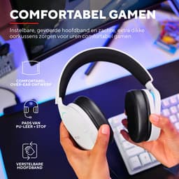 Trust GXT 490W Fayzo - Gaming Headset - USB - 7.1 Surround Sound - Over-ear - Wit — thumbnail 4