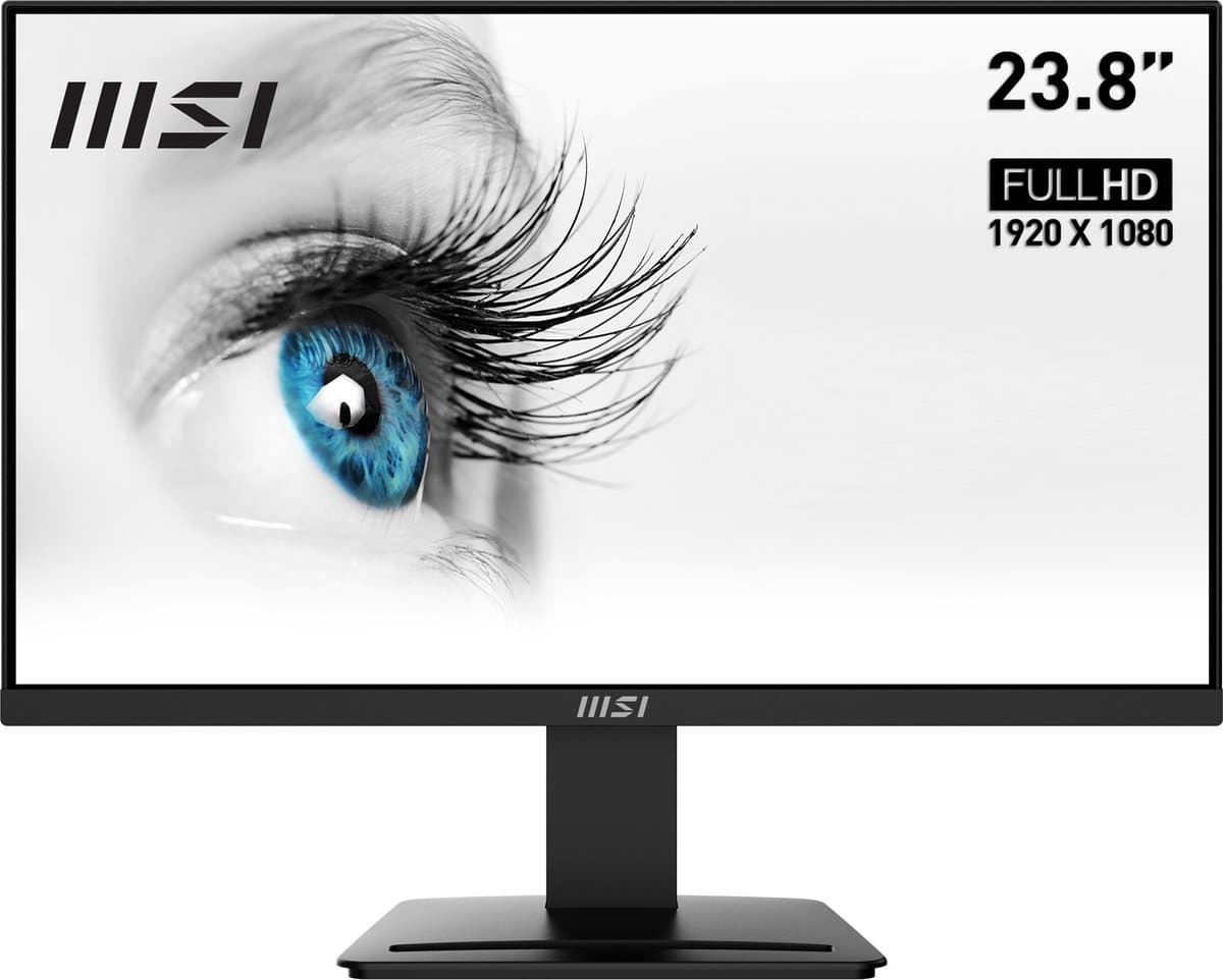 MSI Pro MP2412 - Full HD Monitor - 100hz - 24 inch — afbeelding 1