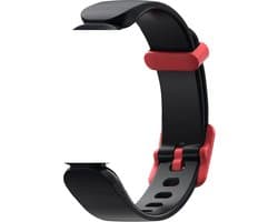 DrPhone KidsTimeX12 - Smart Watch Band - Bandje Voor Kinder Smart Watch - Zwart