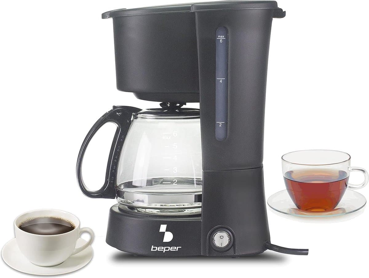 Beper BC.060 - Koffiezetapparaat met Filter - Filter Koffiezetapparaat - Koffiezetapparaat met Filterhouder - Koffiemachine met Filter - 0,6L — afbeelding 1