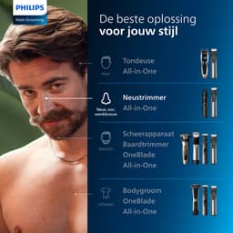 PHILIPS Series 3000 Neushaartrimmer Trim neus-, oor- en wenkbrauwhaar  Grijs NT3650/16 — thumbnail 4