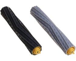 iRobot® 1 Set Vervangende Dubbele Rubberen Borstels voor Alle Vloertypen - Compatibel met Roomba 800/900-serie