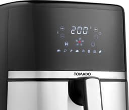 Tomado TAF5401S - Airfryer - 5,4 liter inhoud - Heteluchtfriteuse - Digitaal display - 800 gram friet - Zwart/RVS — thumbnail 7