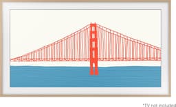 Samsung - The Frame (2021) - 50" Lijst - Teak - VG-SCFA50TKBXC — thumbnail 7