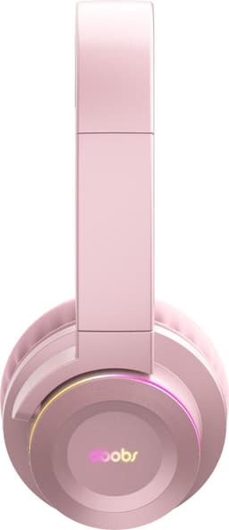 Koptelefoon voor kinderen en tieners | B9 |draadloos | bluetooth | touch |roze | led accenten — thumbnail 2