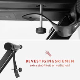Keyboard standaard - verstelbaar dubbel X-frame statief voor Keyboards - zwart — thumbnail 4