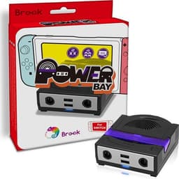 Brook Powerbay Bluetooth Docking Station voor Nintendo Switch - Blue Standard | Draagbare en snelle oplaadstation | Ondersteunt HDMI tot 4K — thumbnail 1