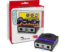 Brook Powerbay Bluetooth Docking Station voor Nintendo Switch - Blue Standard | Draagbare en snelle oplaadstation | Ondersteunt HDMI tot 4K