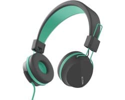 Hama Next Headset Bedraad Hoofdband Oproepen/muziek Bluetooth Grijs, Turkoois