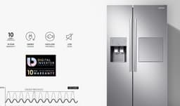 Samsung RS50N3903SA/EF - Amerikaanse koelkast - Zilver — thumbnail 5