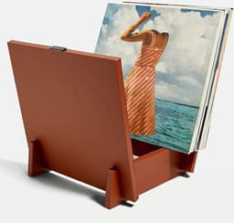 Lenco TTA-040BN - LP Opbergsysteem - LP Houder - Platenhouder - LP Rek - Vinyl Houder - 40 Platen - Bruin — thumbnail 5