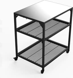 Ooni - Tafel - Medium - Pizza tafel - 60x80x 90cm - RVS - Zwart — thumbnail 2