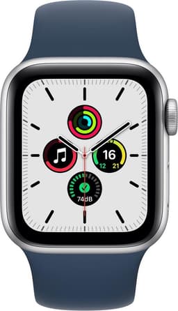 Apple Watch SE 2021 - Smartwatch dames en heren - 40mm - Zilver — thumbnail 1
