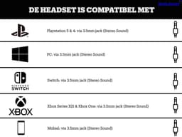 Nacon Stereo Gaming Headset V1 - Nintendo Switch - Zwart — thumbnail 2