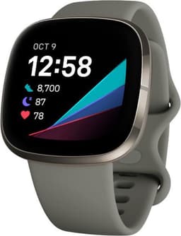 Fitbit Sense - Smartwatch - Grijs — thumbnail 2
