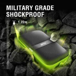 Silicon Power - Armor A60 - Portable USB 3.2 - Externe Harde Schijf - 4TB - Groen — thumbnail 4