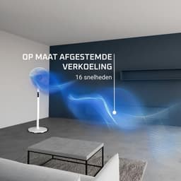Krachtige en Stille Vloer Ventilator met Efficiënte Motor, Energiebesparend — thumbnail 1