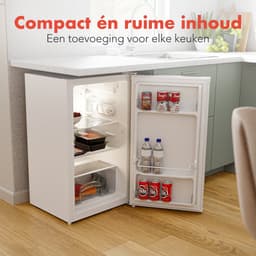 KitchenBrothers Koelkast - 88L - Tafelmodel - IJskast - Frigo - Vrijstaand - Wit — thumbnail 3