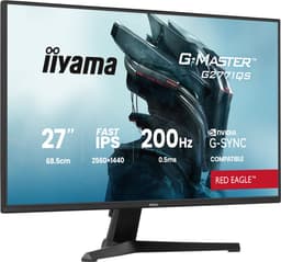iiyama G-Master G2771QS-B1 Red Eagle - 27 inch - QHD - IPS - 200 Hz - G-Sync compatible — thumbnail 5
