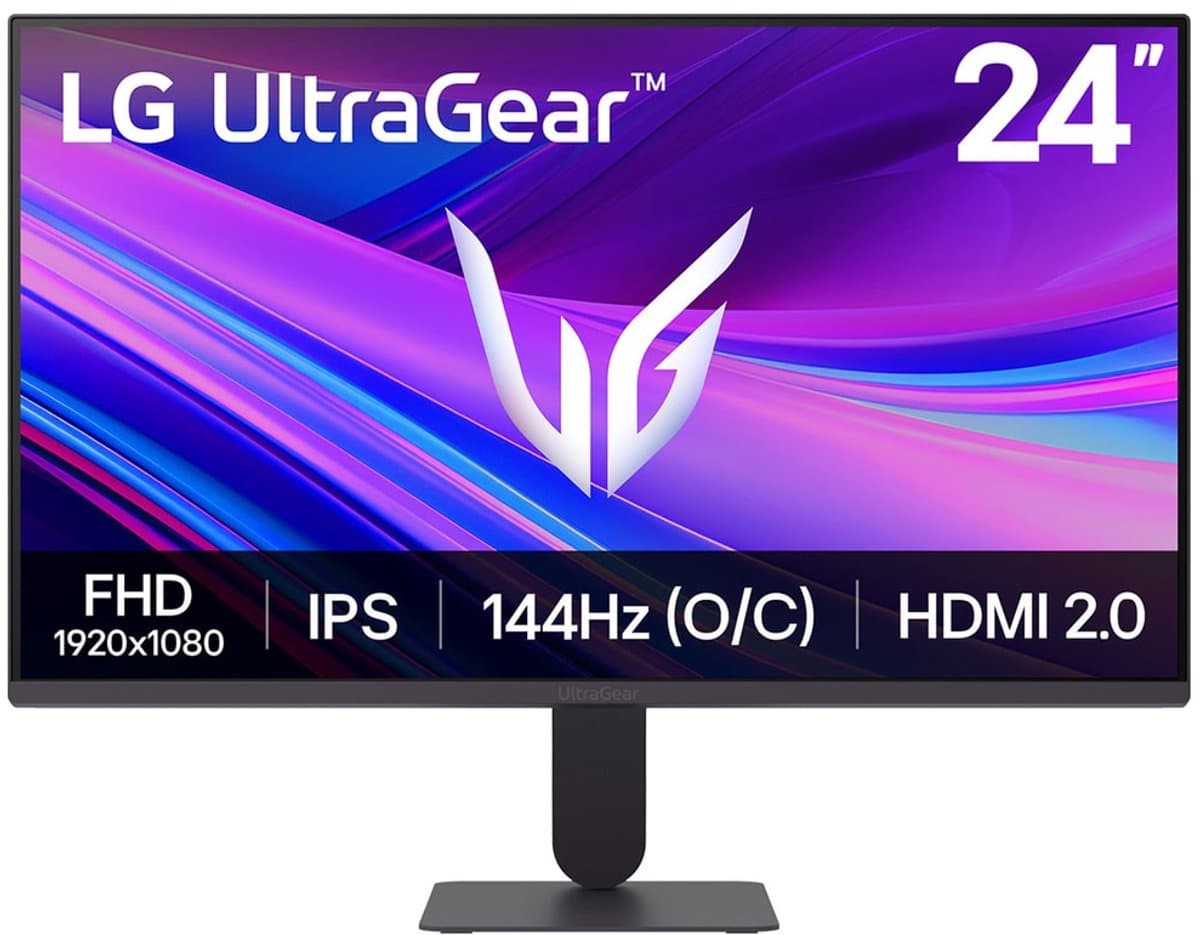 LG UltraGear 24G411A-B - Full HD IPS Gaming Monitor - 144hz - 24 inch — afbeelding 1