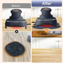 Airfryer siliconen Geschikt voor Ninja chips, draagbare glazen airfryer hotpad pannenlap Geschikt voor Ninja chips airfryer accessoires — thumbnail 2