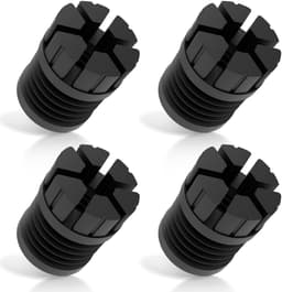 Daity 4-pack - Compatibel met Bambu Lab X1/X1C/P1P/P1S antivibratievoetjes - Hittebestendige siliconen schokdempers verminderen 92% van de trillingen en voorkomen doorzakken — thumbnail 1