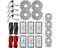 Roborock Saros 10R/20 en Qrevo Curv 2 Pro/CurvX/EdgeT Onderhoudsset (Plus.Parts® alternatief voor 8.02.0388)