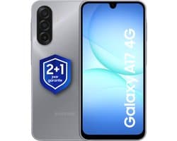 Samsung Galaxy A17 4G - 128GB - Gray + 1 jaar extra garantie
