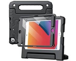 Kinderen Beschermhoes voor iPad mini 5/4/3/2/1 met Schermbeschermer en Schokbestendig Handvat