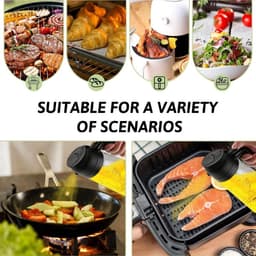 2-in-1 Olijfolie Sprayer - 470 ML - Glas - Olijfolie Fles met Giet- en Sprayfunctie - Olieverstuiver - Olie Pomp Cooking & Bakspray - Navulbaar Olie Glas - BBQ Accesoires - Airfryer - BPA-vrij - Voor Keuken, Barbecue, Salades - 2Stuk — thumbnail 11