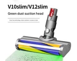 Geschikt voor Dyson V10slim/v12 stofzuiger accessoires soft fluwelen roller zuigkop bodemborstel voor stofzuiger accessoires voor het vervangen, stof zichtbaar soft fluwelen bodemborstel 1 stuk