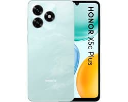 HONOR X5c Plus - Smartphone - 256GB - 4GB RAM - 6.74 inch 90Hz Display - 5260mAh Batterij - Ocean Cyan