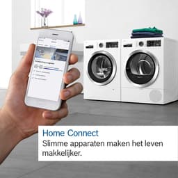 Bosch WRB247C5NL Serie 8 - Wasdroger - Warmtepompdroger - Energielabel A - Blijvend energiezuinig met de zelfreinigende condensor - Zeer stil - 9 kg - Air Max Dry: perfecte droogresultaten en laag energieverbruik — thumbnail 9