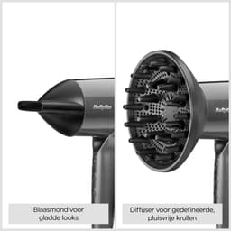 BABYLISS Titanium Shine Föhn D6200DE Föhn Metaalgrijs — thumbnail 5