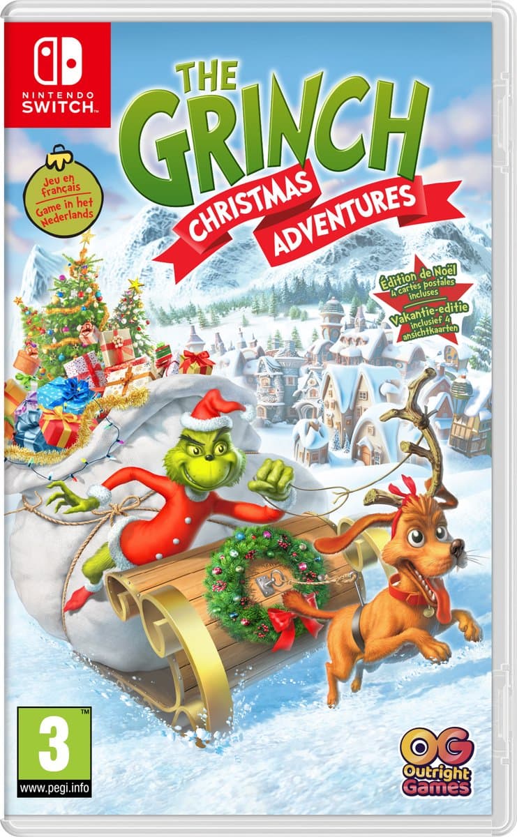 The Grinch: Christmas Adventures - Nintendo Switch — afbeelding 1