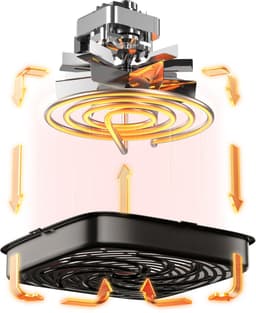Xiaomi MAF13 Enkel 6 l Vrijstaand 1550 W Heteluchtfriteuse Wit — thumbnail 4