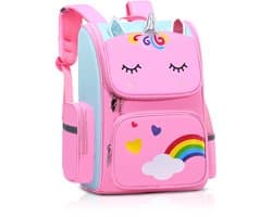 Unicorn Rugzak - Rugtas – Rugzak Meisje - Eenhoorn - Roze - Small (vanaf groep 3)