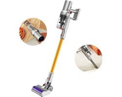 Liectroux i10 Draadloze Steelstofzuiger - Draadloze Stofzuiger Zonder Zak - Slimme Stofdetectie - 27.000Pa Krachtige Zuigkracht - 250W BLDC Motor - Geschikt voor Dierenharen en Alle Vloertypes