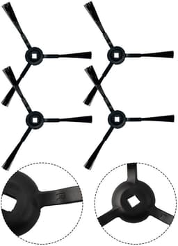 4-delige zijborstelaccessoires geschikt voor Airrobo T9/Eufy L35 — thumbnail 4