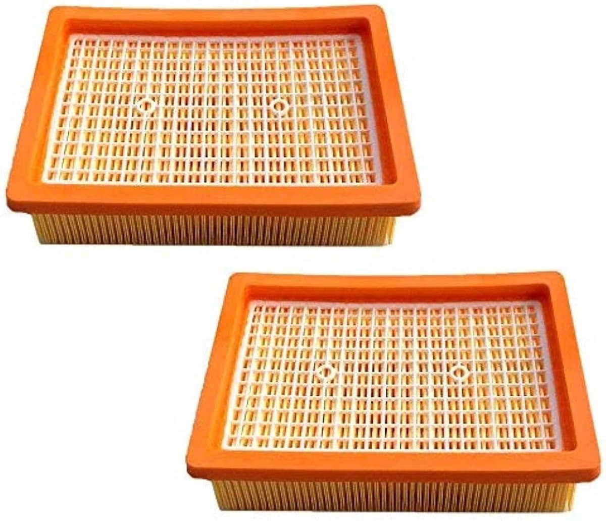 Vouwfilter - HEPA vlakfilter - geschikt voor Kärcher - wasbaar - Vlakfilter - geschikt voor MV4, MV5 , MV6 serie - Vervanger - Platte Vouwfilters - Premium Kwaliteit - 2 STUKS — afbeelding 1