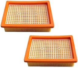 Vouwfilter - HEPA vlakfilter - geschikt voor Kärcher - wasbaar - Vlakfilter - geschikt voor MV4, MV5 , MV6 serie - Vervanger - Platte Vouwfilters - Premium Kwaliteit - 2 STUKS — thumbnail 1