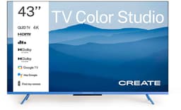 CREATE - QLED 4K 43" Smart TV met antireflectiescherm en gekleurde lijst - TV COLOR STUDIO — thumbnail 1