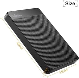 Externe Harde Schijf 500GB Ultra Slim Draagbare Opslagoplossing met USB 3.0 — thumbnail 4