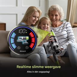 SmartAI V7 Steelstofzuiger - Stofzuiger - Draadloze - Vacuum Cleaner - 650W - 65.000PA Zuigkracht – Verwijderbare Accu – Handstofzuiger – Slimme LED-functies– vrijstaande stofzuiger– draadloos– ultralichte accuduur– accustofzuiger met– accustofzuige — thumbnail 4