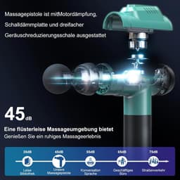 Massagepistool voor Diepe Weefselmassage met 99 Snelheden en LCD Touchscreen — thumbnail 4