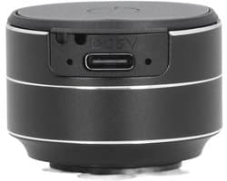 Bone Conduction Speaker, Portable Wireless Stereo Sound Creative Speaker with Suction Cup, BT5.3, Mini Speaker for Shower, Room, Bicycle, Car (BLACK)